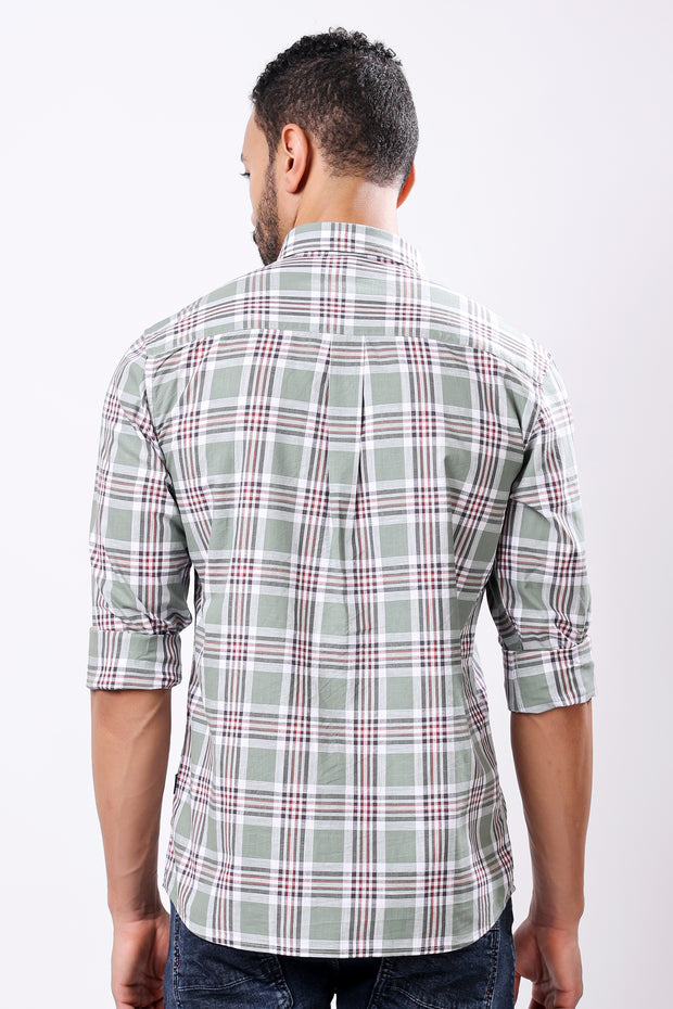 Stylox Full Sleeve Check Shirt