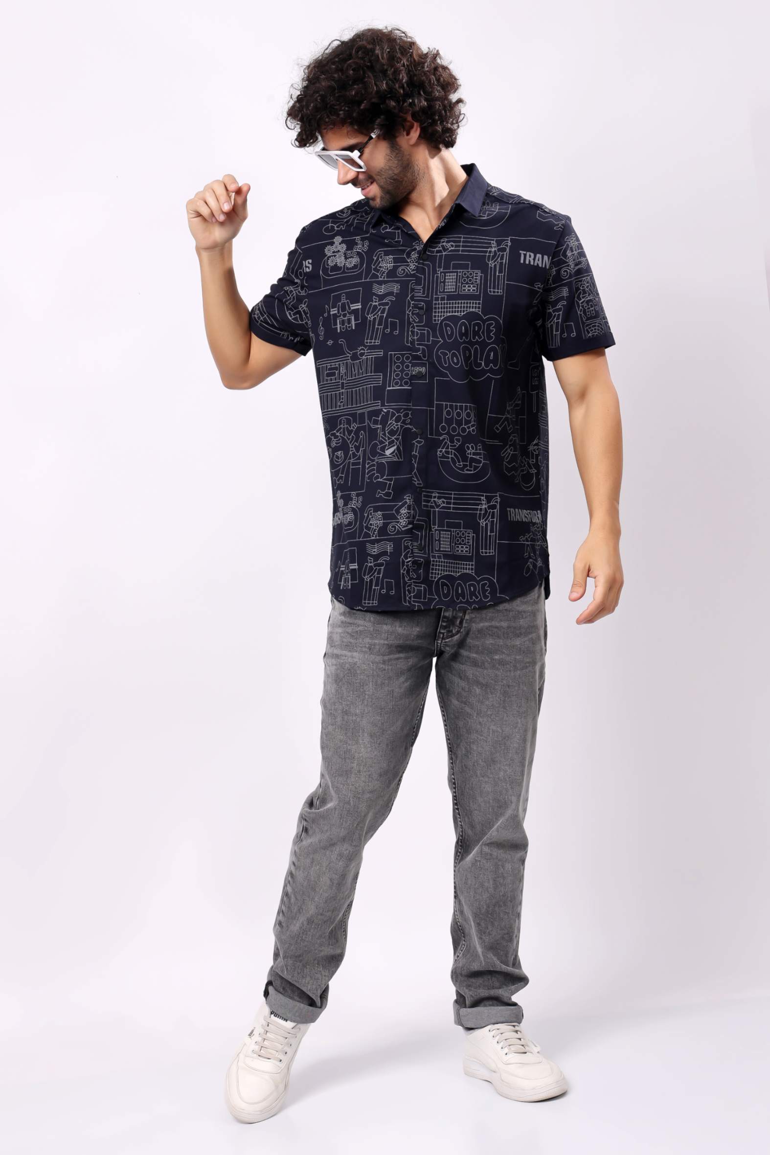 STYLOX OPEN SHIRT | Half Sleeves - Stylox