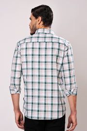 Stylox Men's Casual Full Sleeve Check Shirt