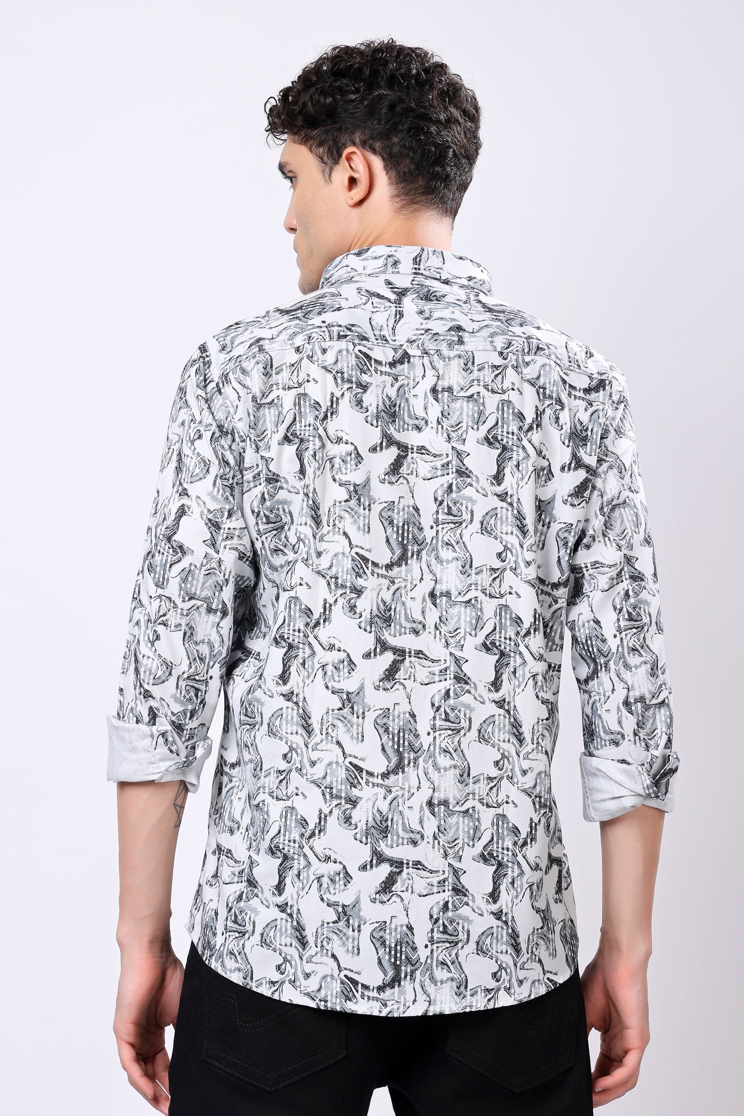 STYLOX Printed Full Sleeve Casual Shirt