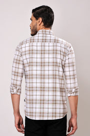 Stylox Men's Full Sleeve Casual Check Shirt