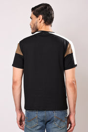 Stylox Men's Round Neck Casual Printed T-Shirt