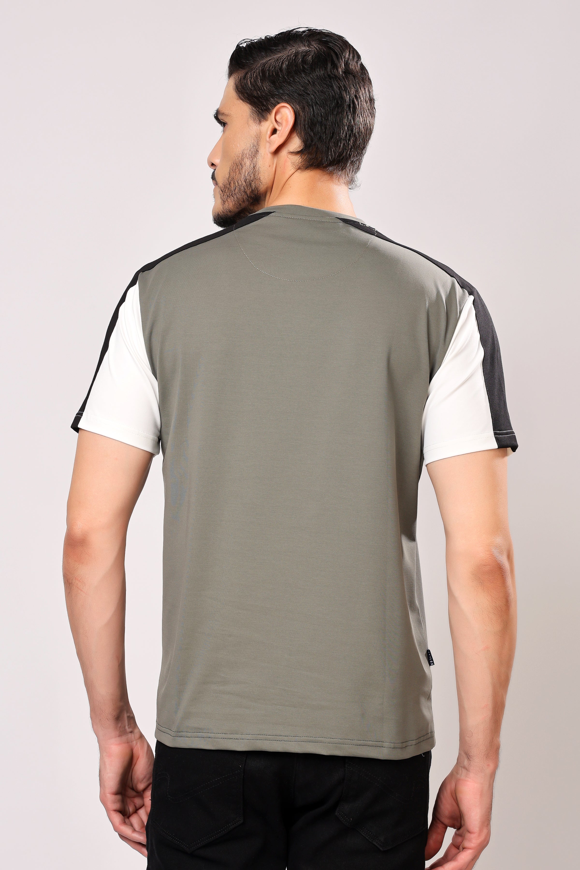 Stylox Men's Round Neck Casual Printed T-Shirt