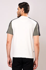 Stylox Men's Round Neck Casual Printed T-Shirt