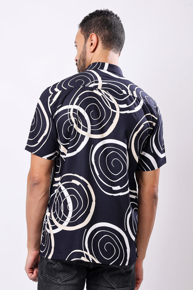 Stylox Half Sleeve Printed Casual Shirt