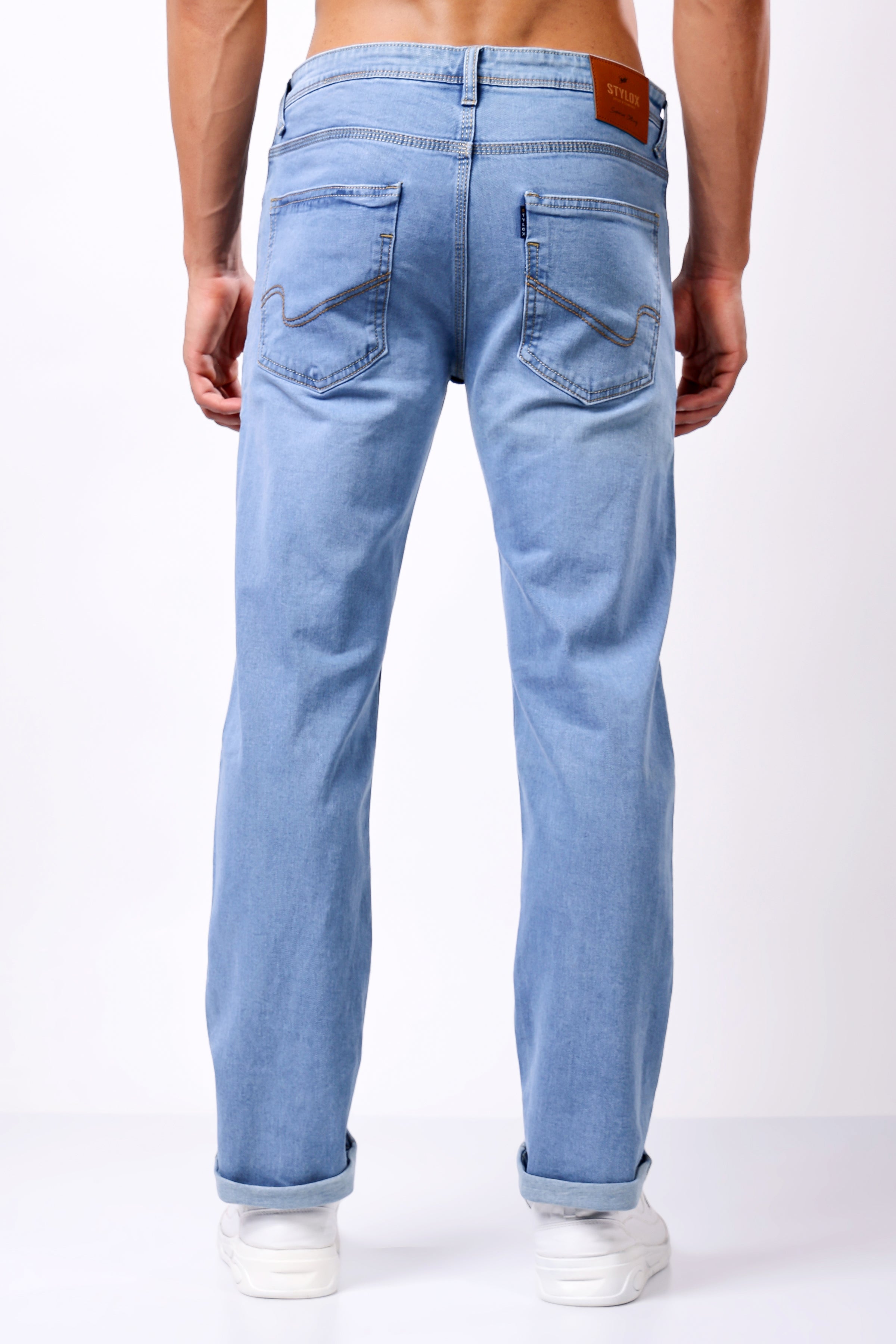 Stylox Comfort Fit Denim Jeans for Men's - Stylox