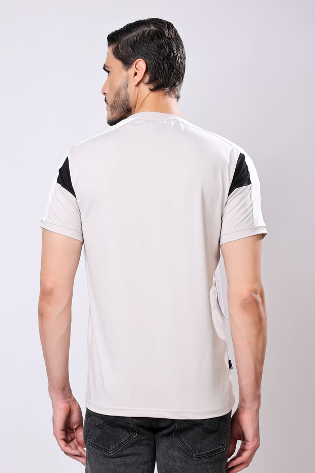 Stylox Men's Round Neck Casual Printed T-Shirt