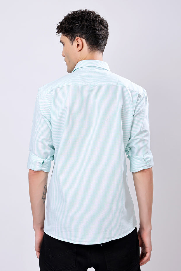 STYLOX Full Sleeve Striped Casual Shirt