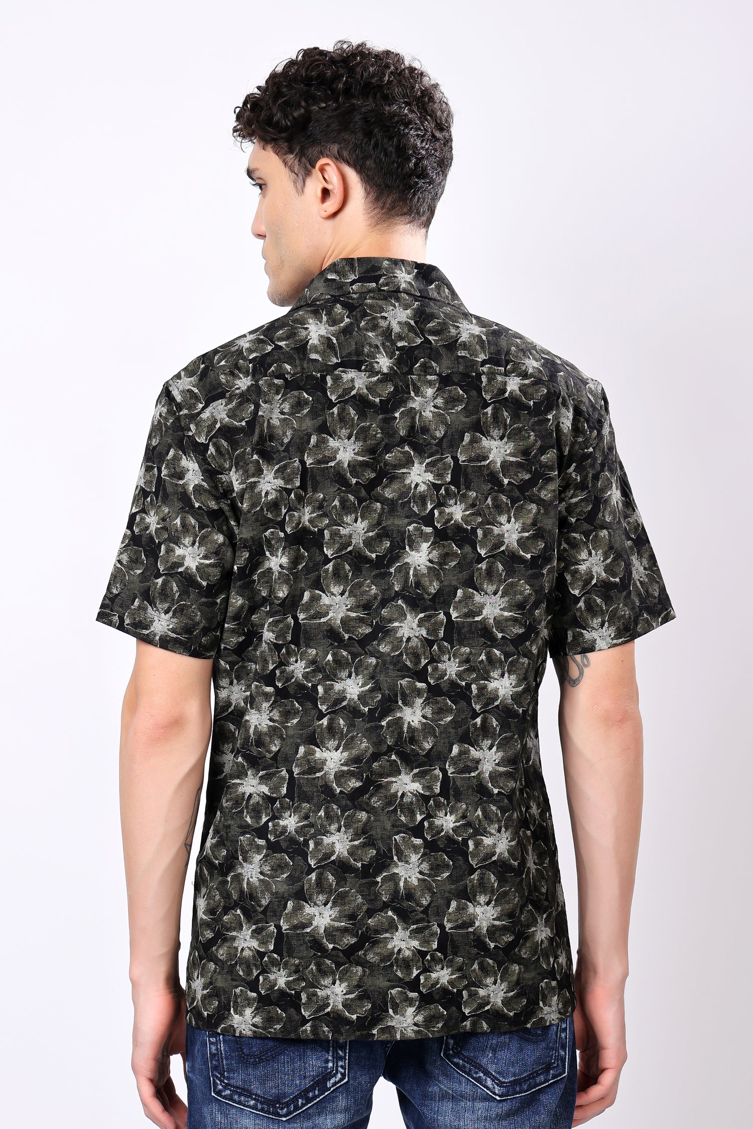 Stylox Half Sleeve Printed Casual Shirt