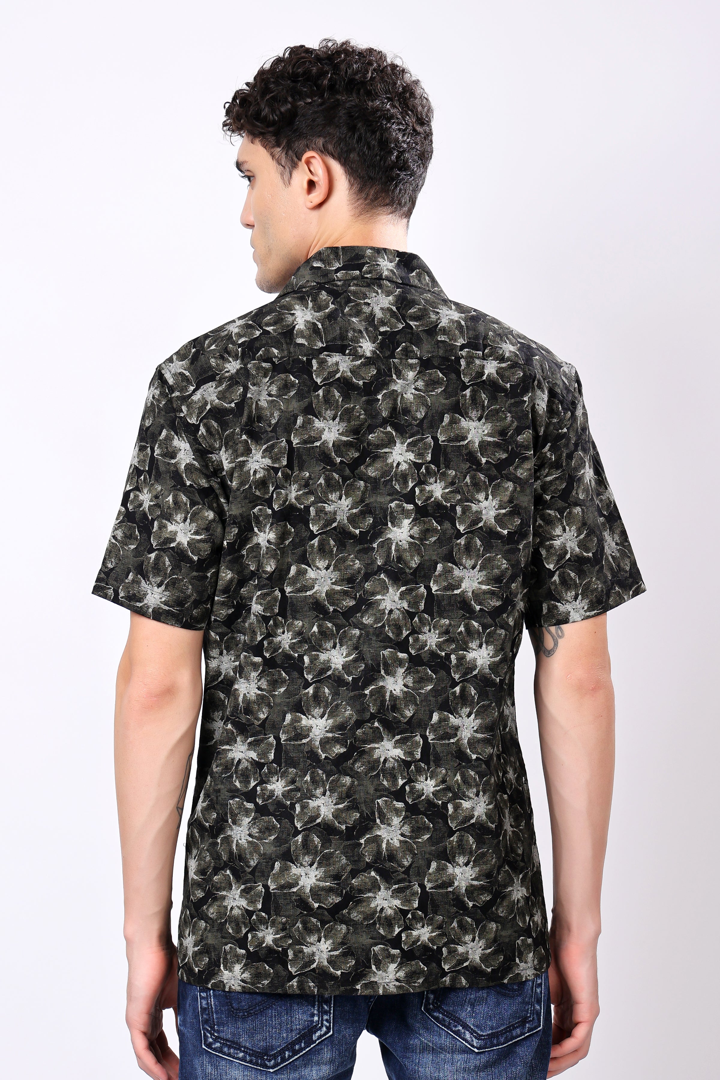 Stylox Half Sleeve Printed Casual Shirt - Stylox