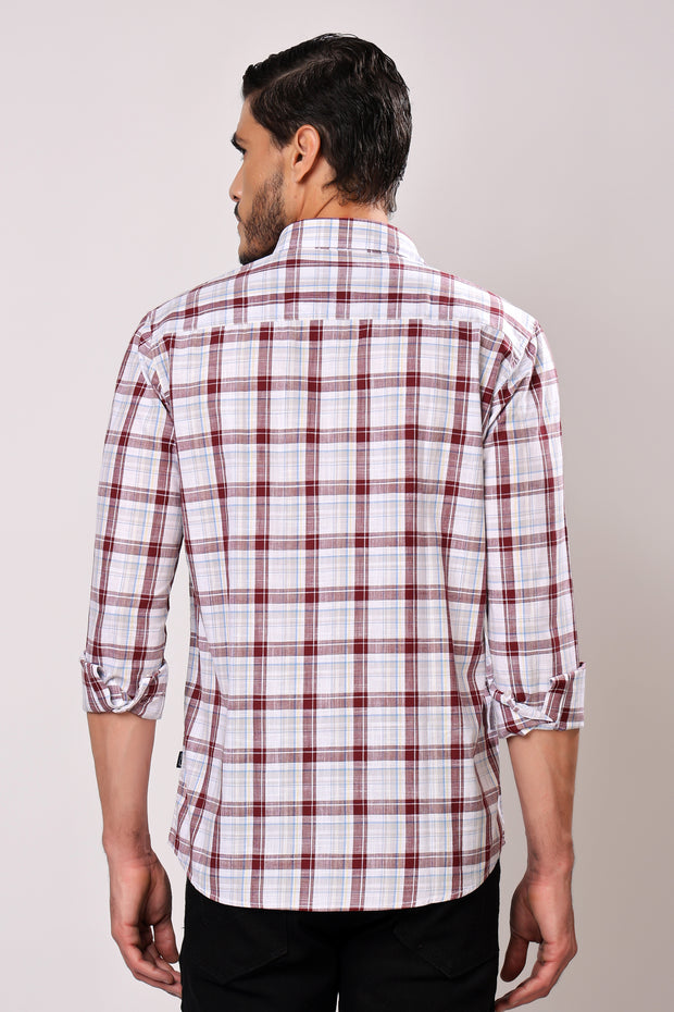 Stylox Men's Casual Check Shirt