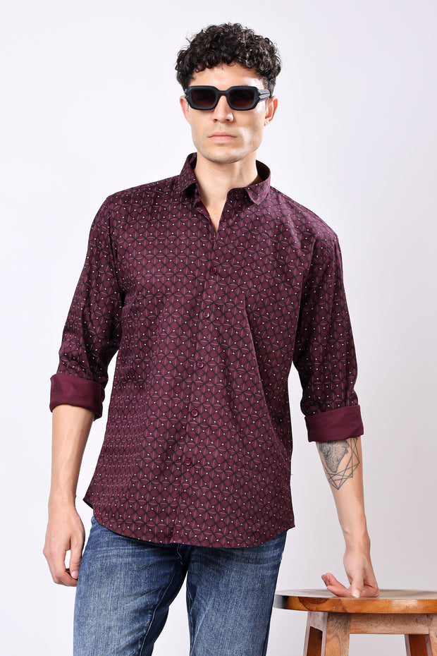 Stylox Printed Shirt For Men