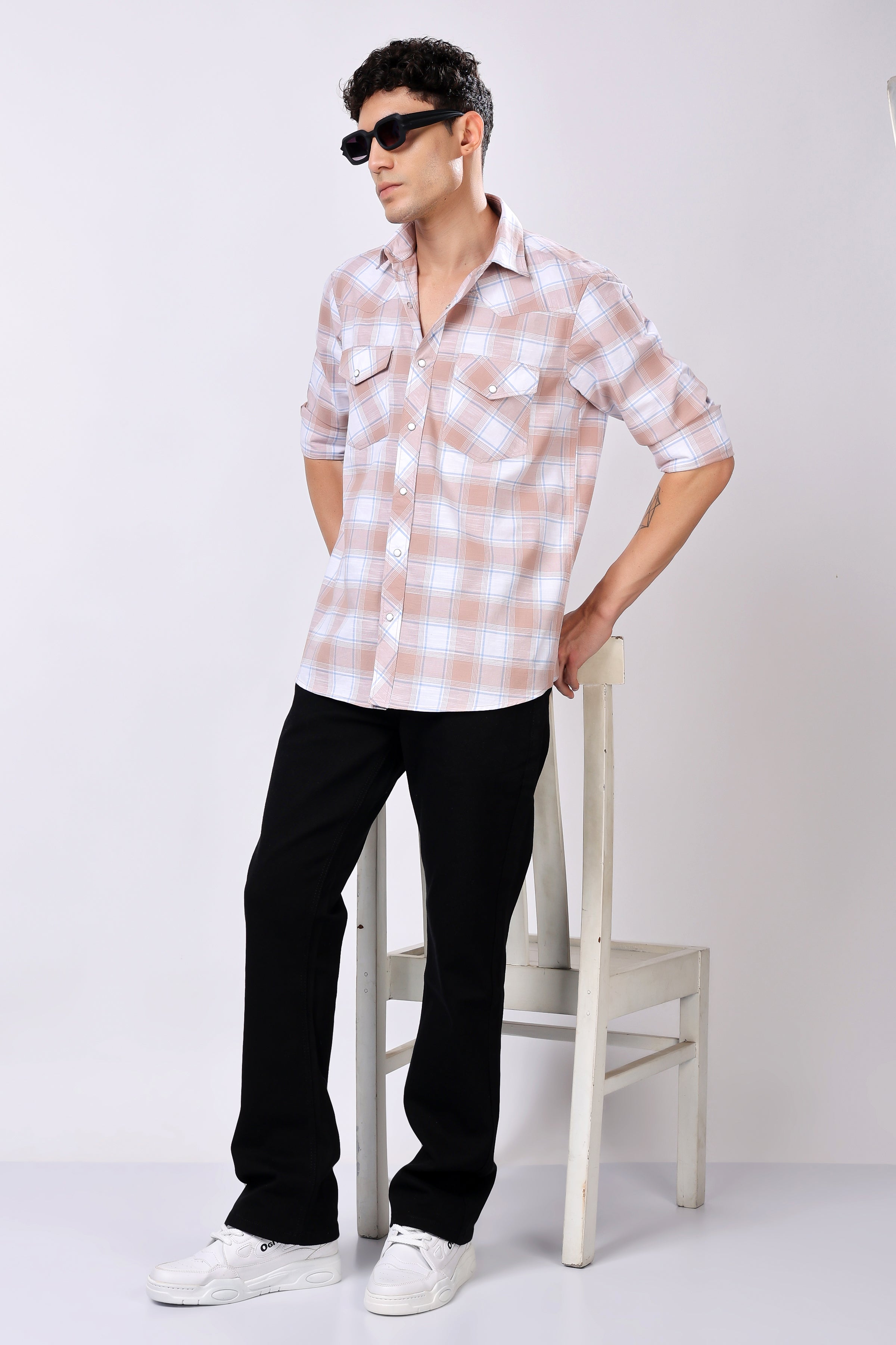Stylox Casual Check Shirt