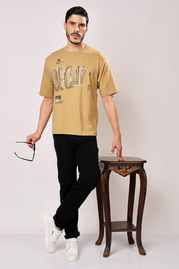 Stylox Printed Crew Neck Men's Casual T-Shirt
