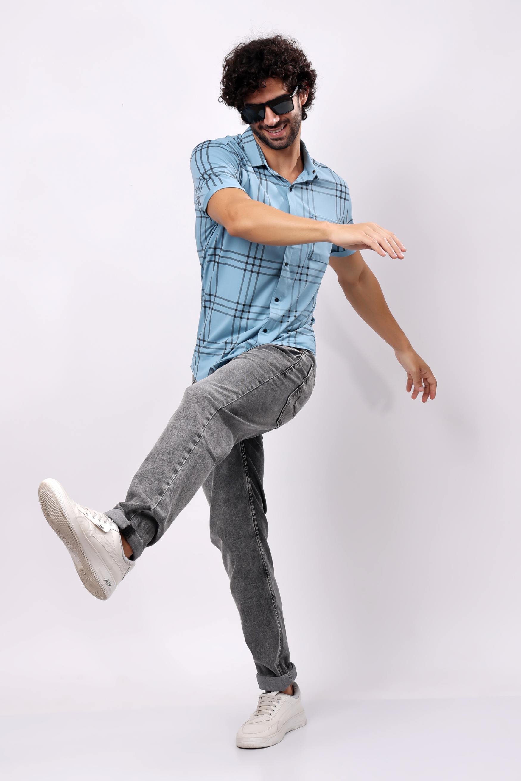 STYLOX OPEN SHIRT For Men | Half Sleeves - Stylox