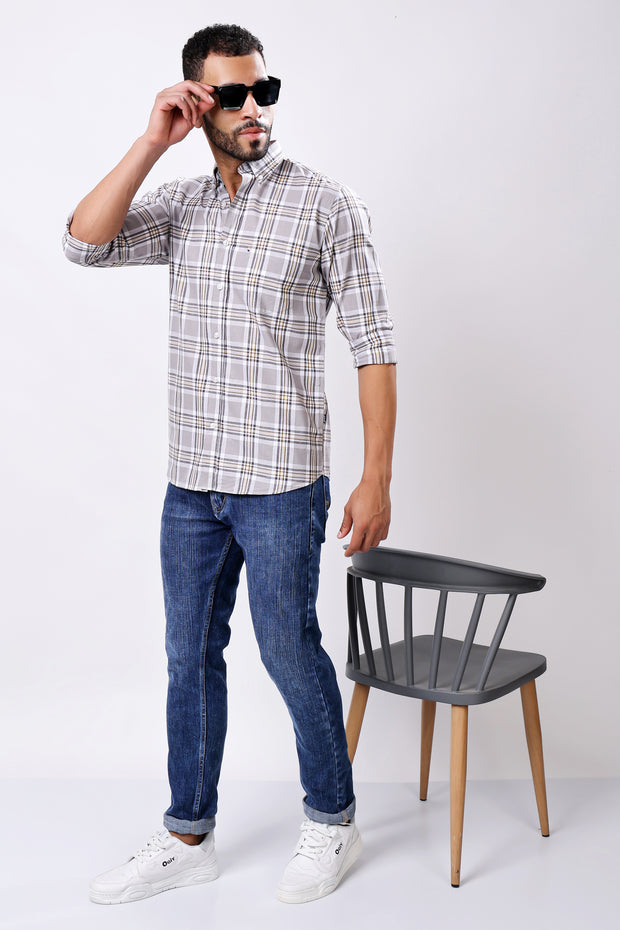 Stylox Full Sleeve Check Shirt