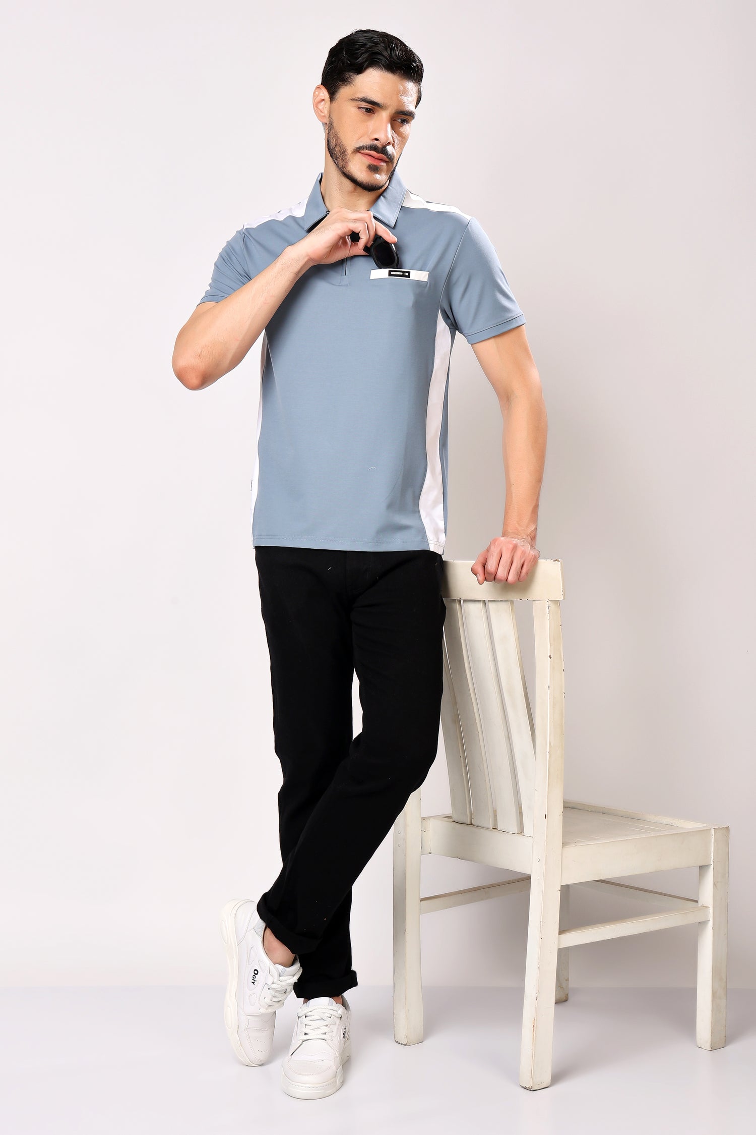 Stylox Polo Neck Casual T-Shirt For Men