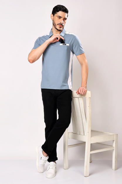 Stylox Polo Neck Casual T-Shirt For Men
