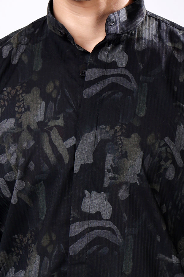 Stylox Printed Full Sleeve Casual Shirt For Men
