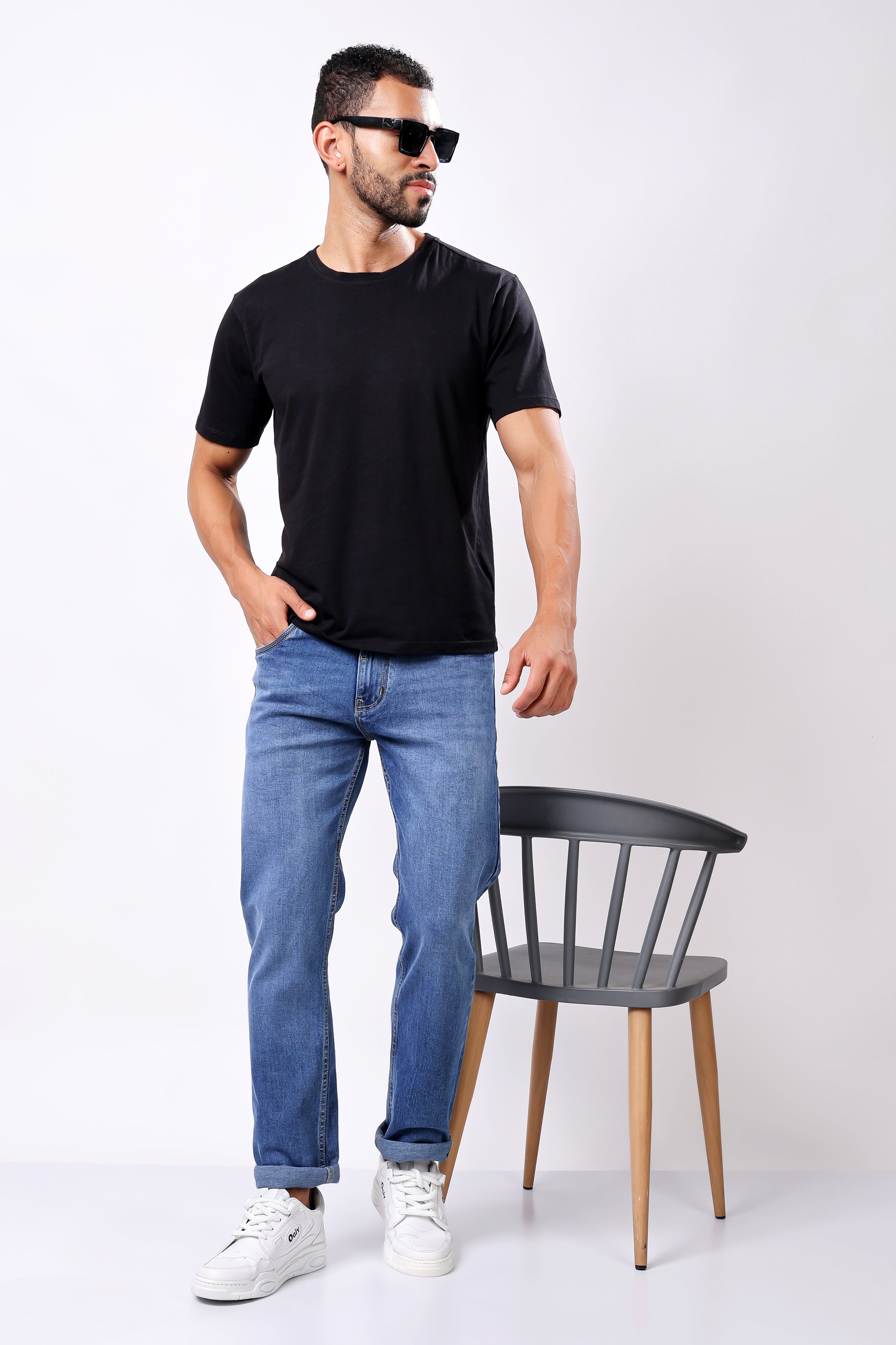 Stylox Comfort Fit Denim Jeans for Men's - Stylox