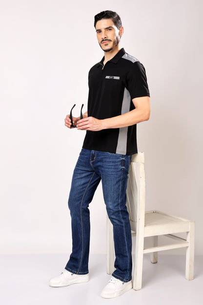 Stylox Polo Neck Casual T-Shirt For Men
