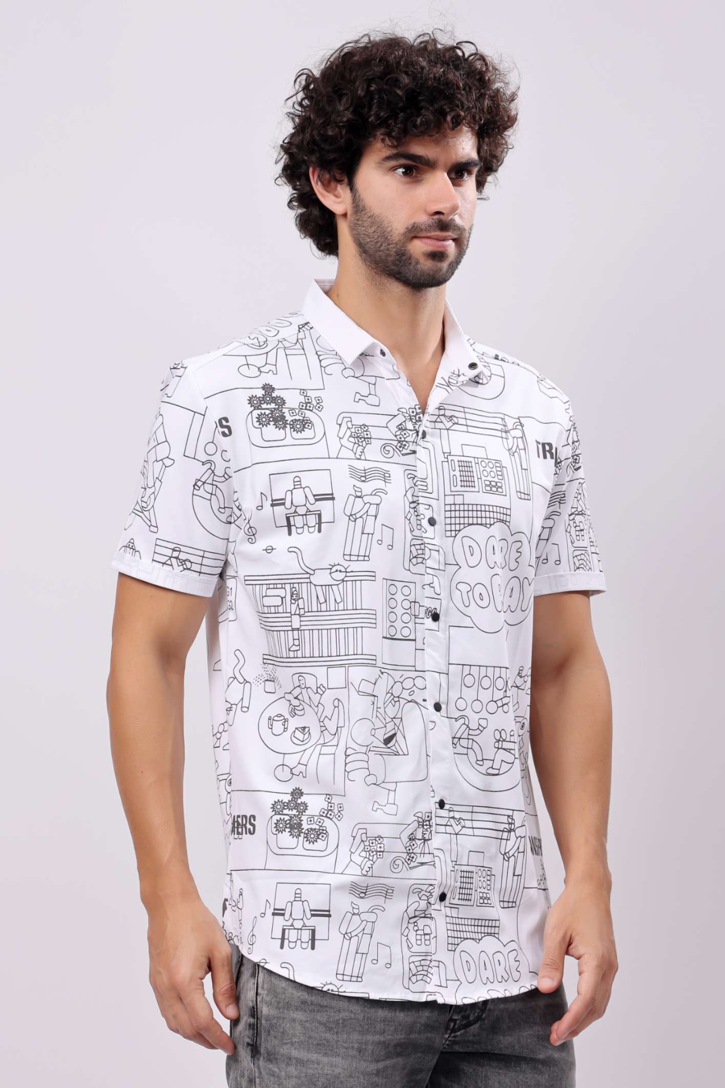 STYLOX OPEN SHIRT | Half Sleeves - Stylox