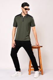 Stylox Men's Polo Neck T-Shirt