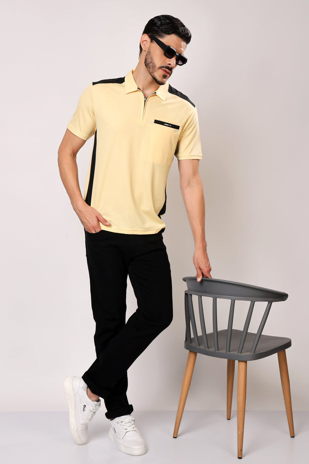 Stylox Polo Neck Casual T-Shirt For Men