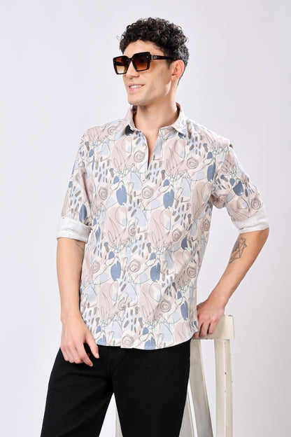 Stylox Printed Full Sleeve Shirt
