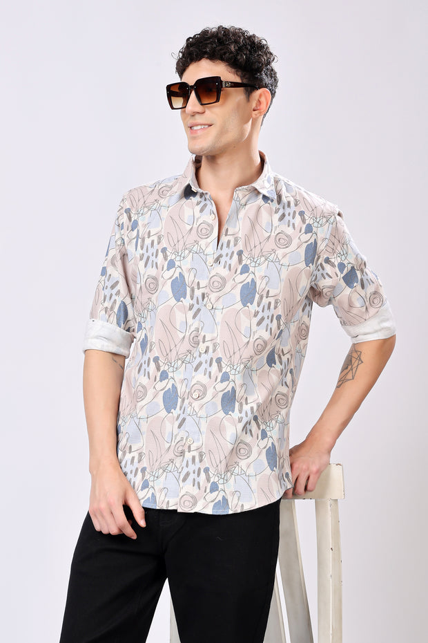 Stylox Printed Full Sleeve Shirt