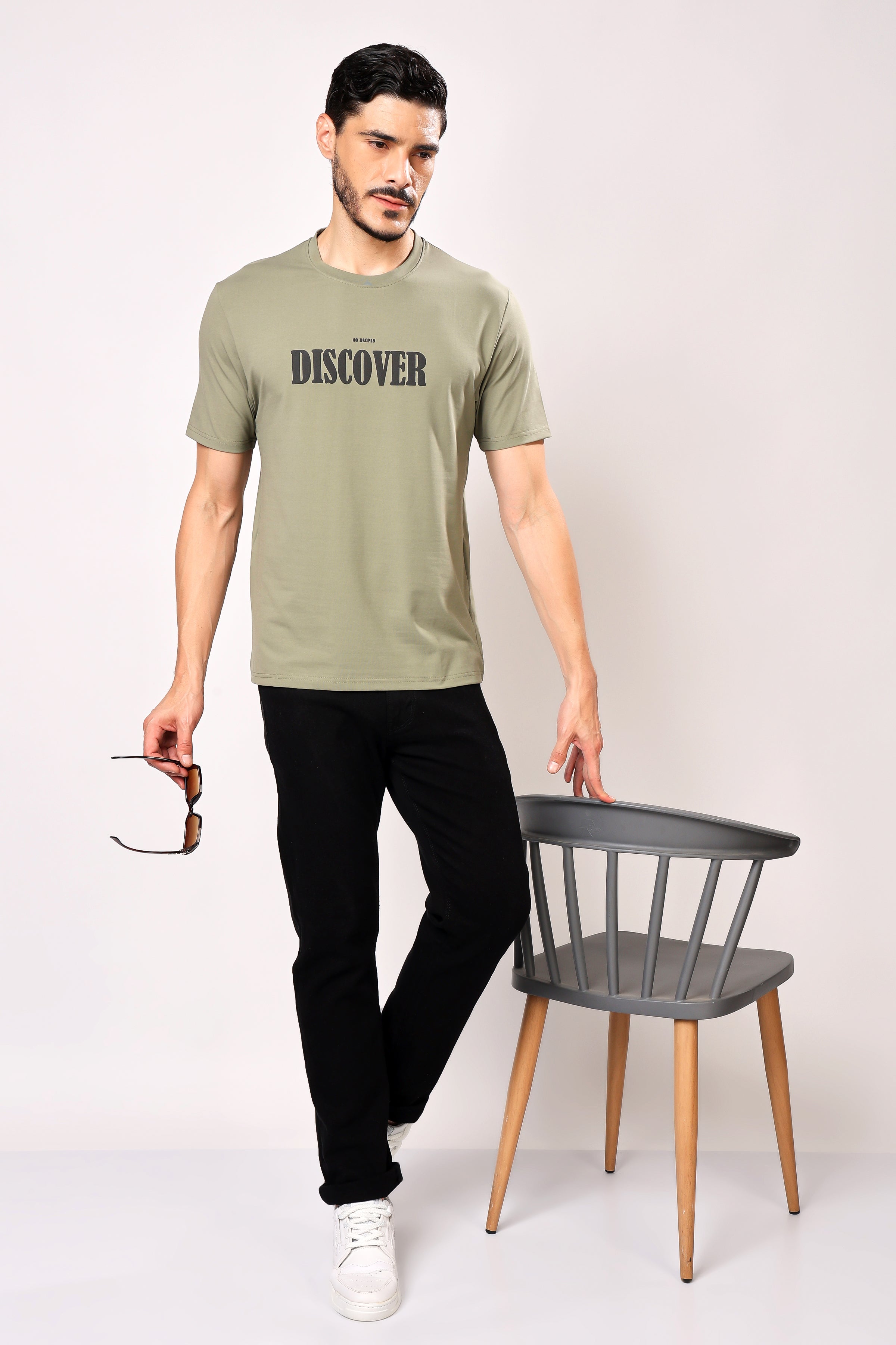 Stylox Printed Men's Casual T-Shirt - Stylox