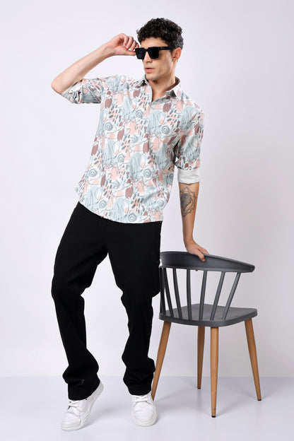 Stylox Printed Full Sleeve Shirt