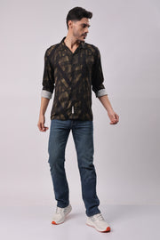 Stylox Mens Full Sleeve Print Shirt - 79002