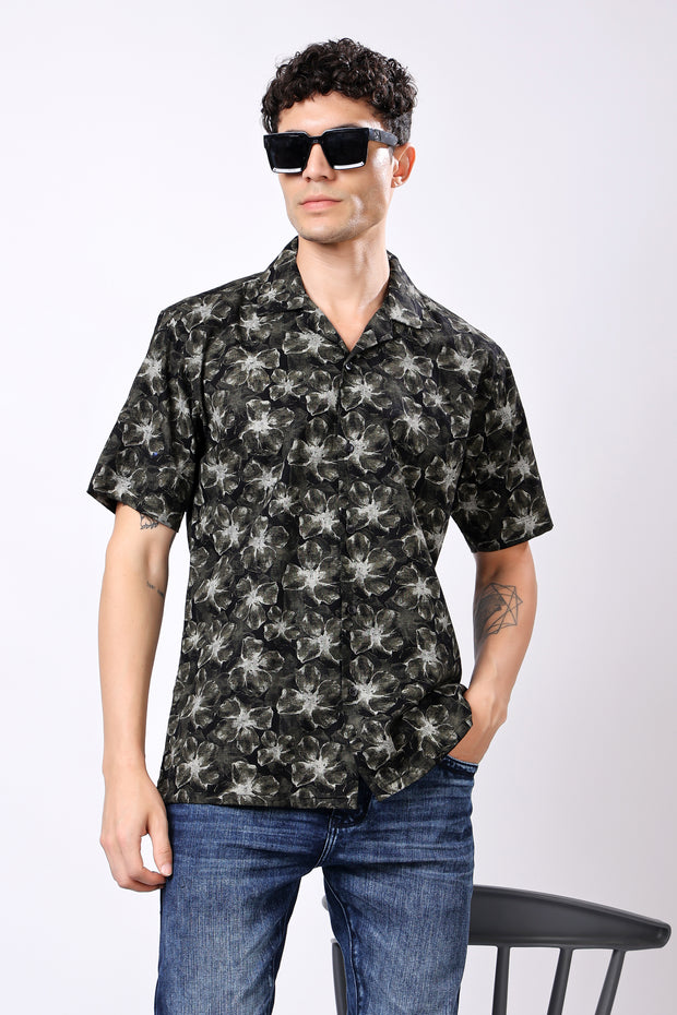 Stylox Half Sleeve Printed Casual Shirt