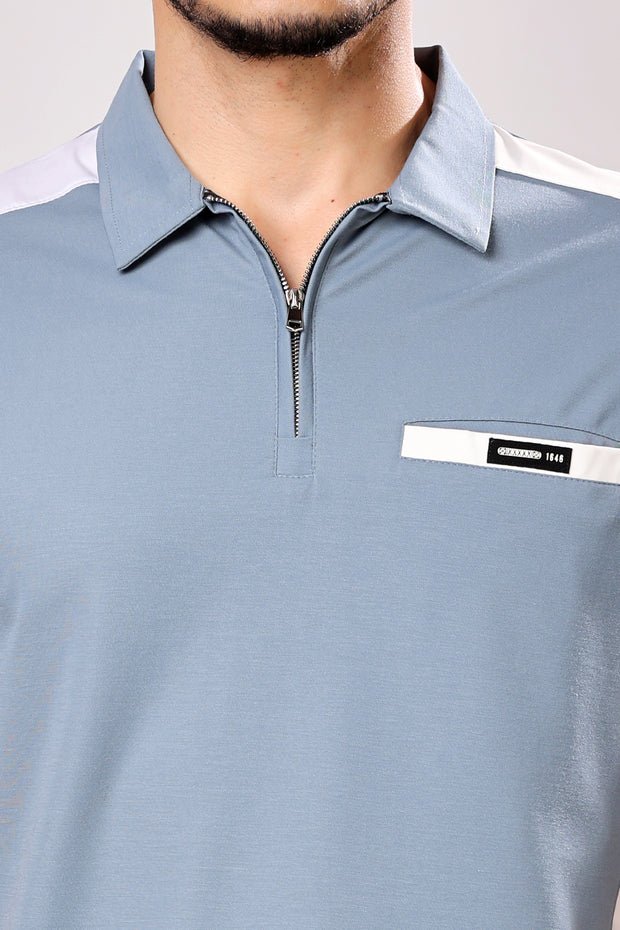 Stylox Polo Neck Casual T-Shirt For Men