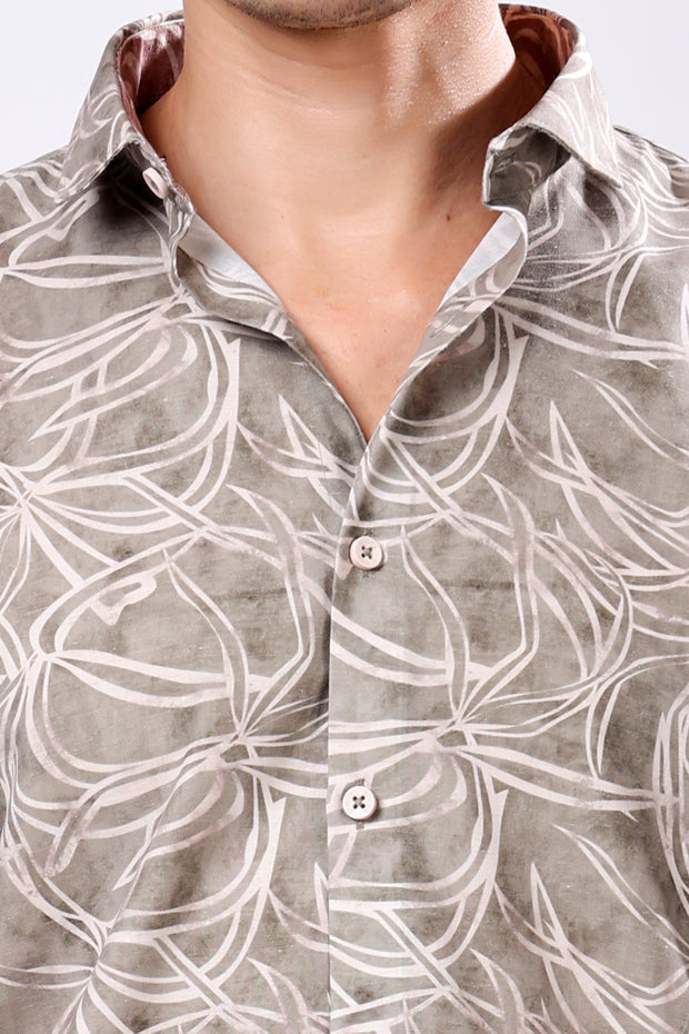 Stylox Printed Full Sleeve Casual Shirt
