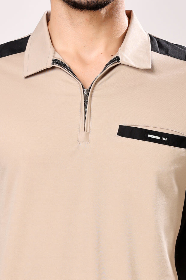 Stylox Polo Neck Casual T-Shirt For Men
