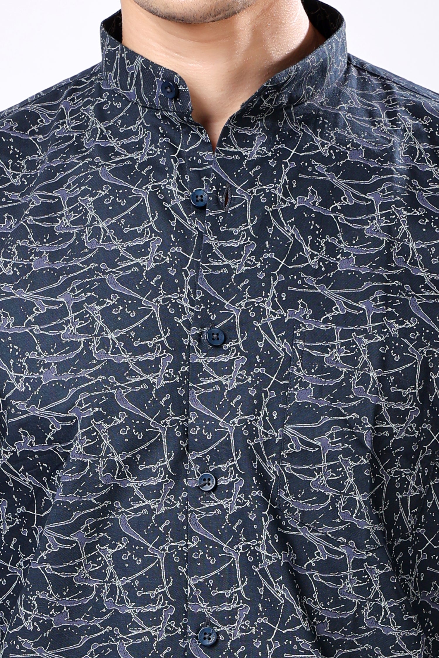 STYLOX FULL SLEEVE PRINTED CASUAL SHIRT