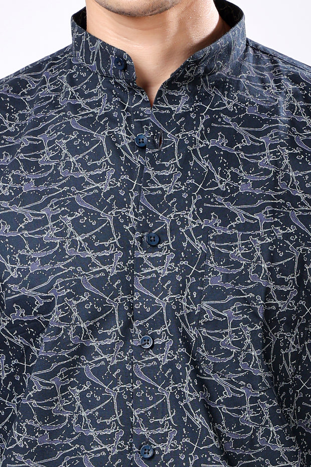 STYLOX FULL SLEEVE PRINTED CASUAL SHIRT