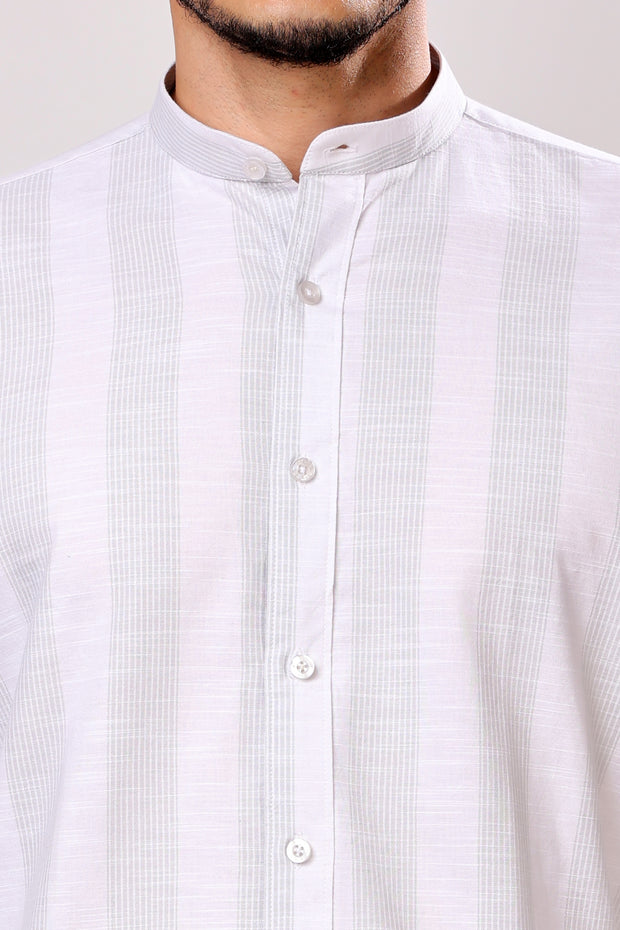 Stylox Men's Full Sleeve Casual Striped Shirt