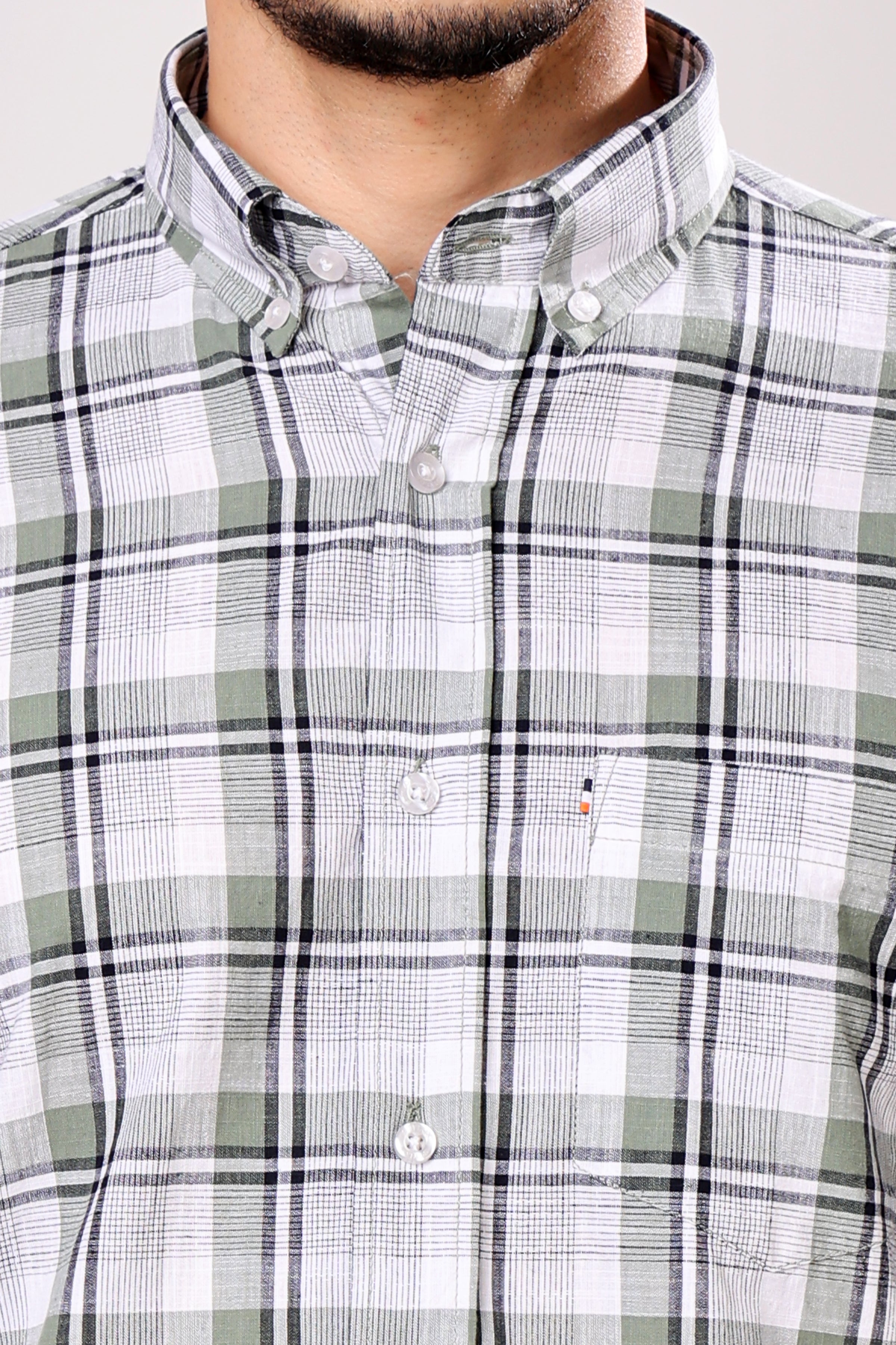 Stylox Regular Fit Full Sleeve Casual Check Shirt For Men - Stylox