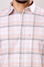 Stylox Men's Casual Full Sleeve Check Shirt
