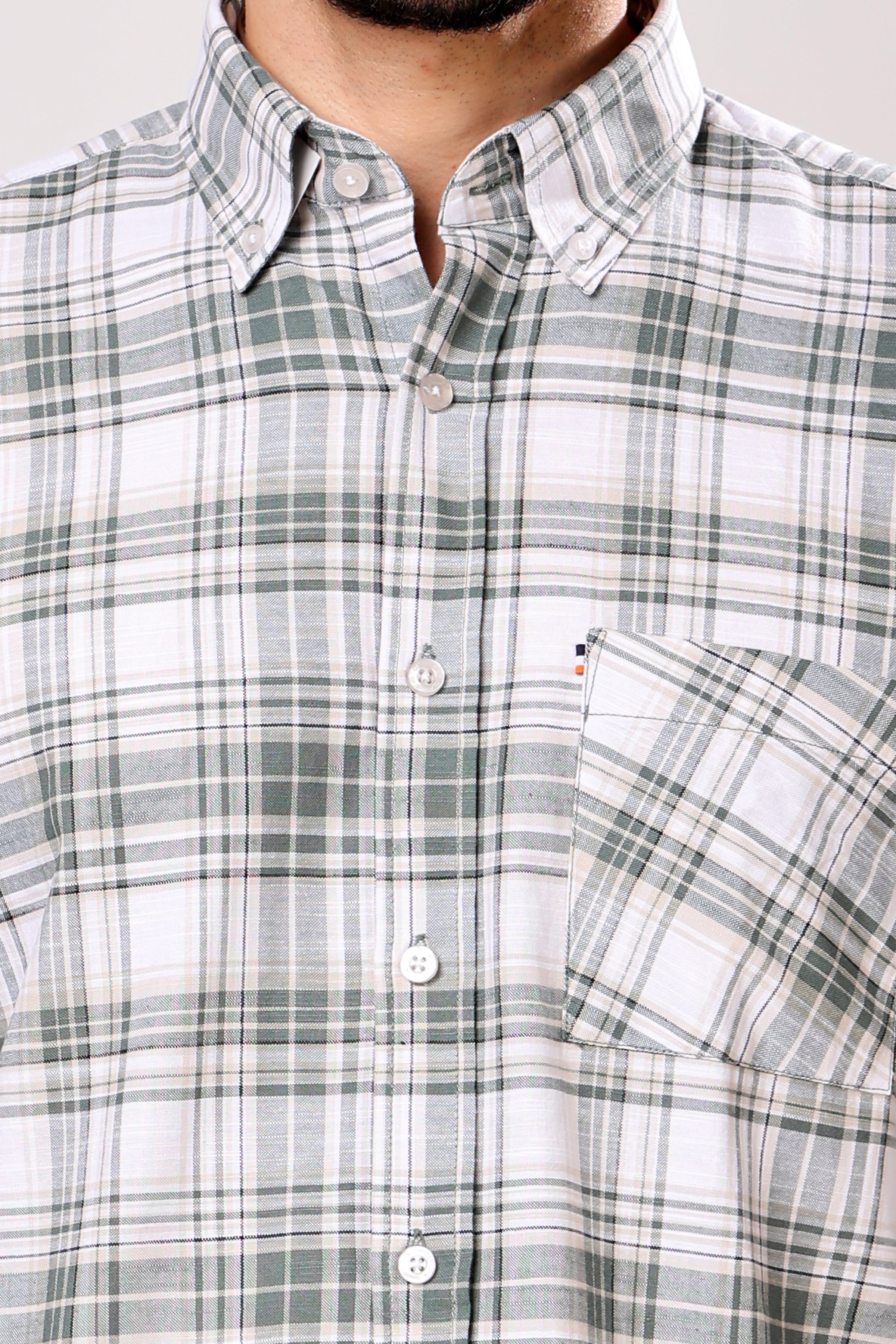 Stylox Men's Regular Fit Full Sleeve Casual Check Shirt - Stylox