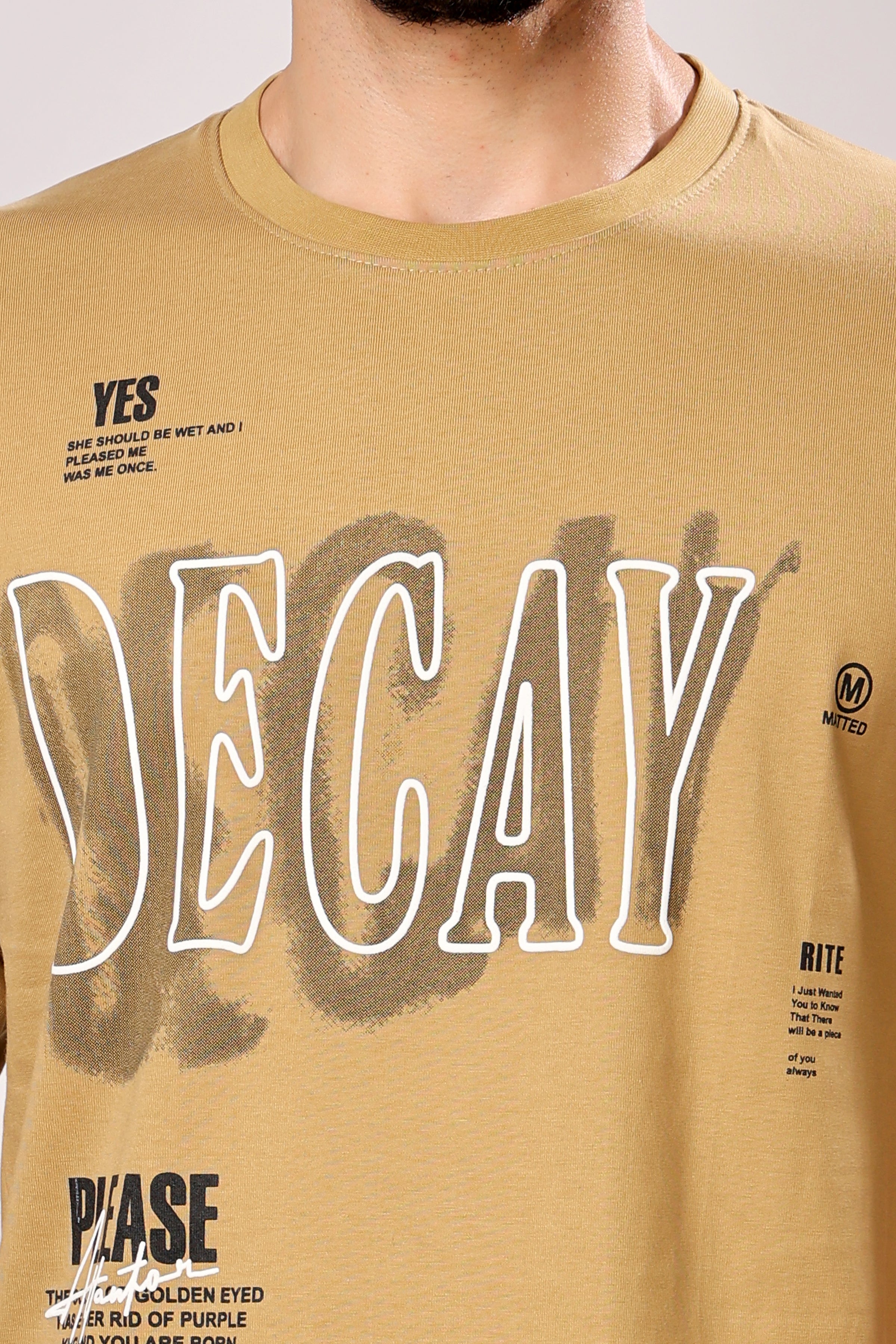 Stylox Printed Crew Neck Men&