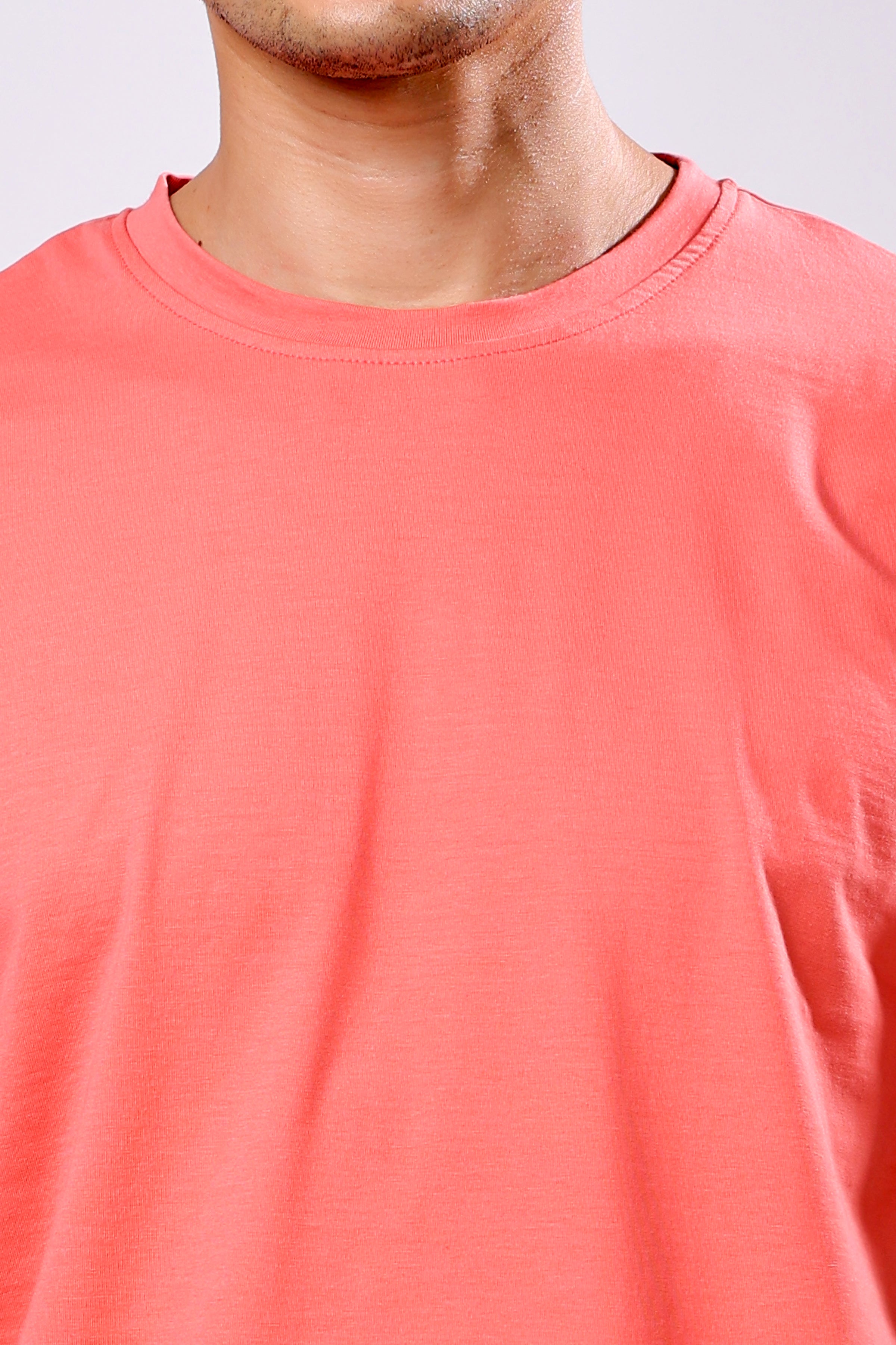 STYLOX Round Neck Solid T-Shirt - Stylox