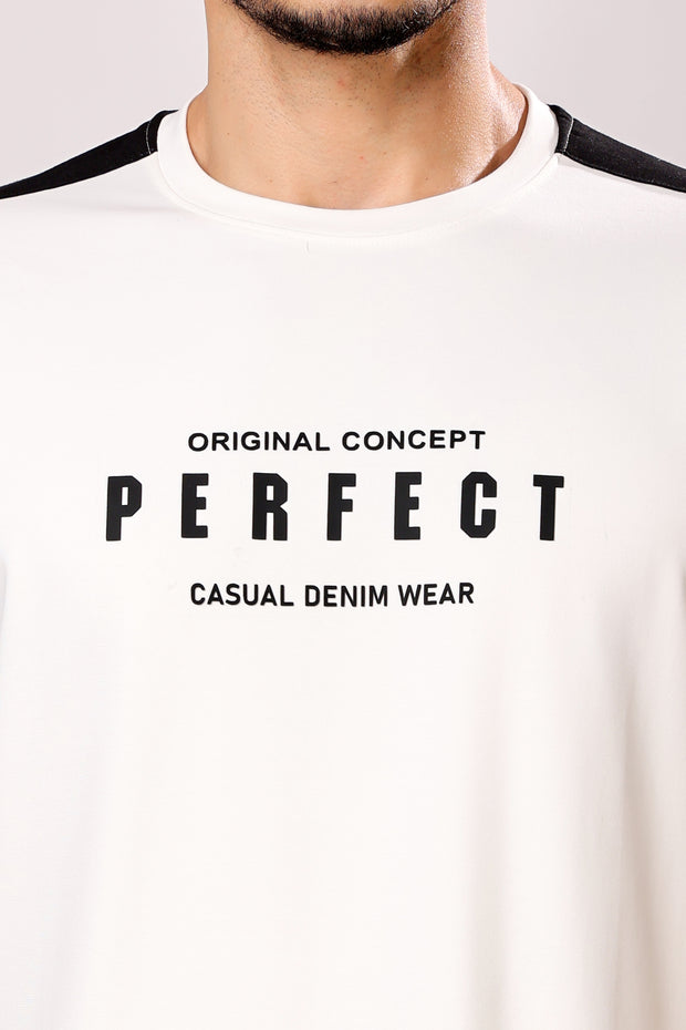 Stylox Men's Round Neck Casual Printed T-Shirt