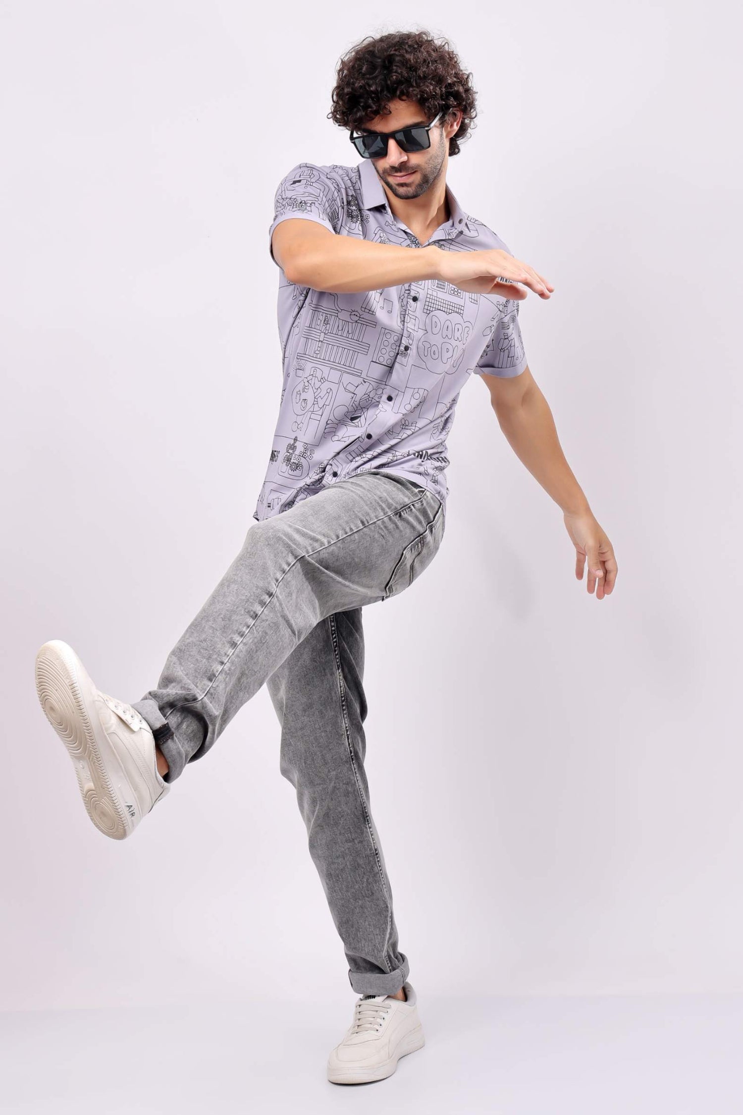 STYLOX OPEN SHIRT | Half Sleeves
