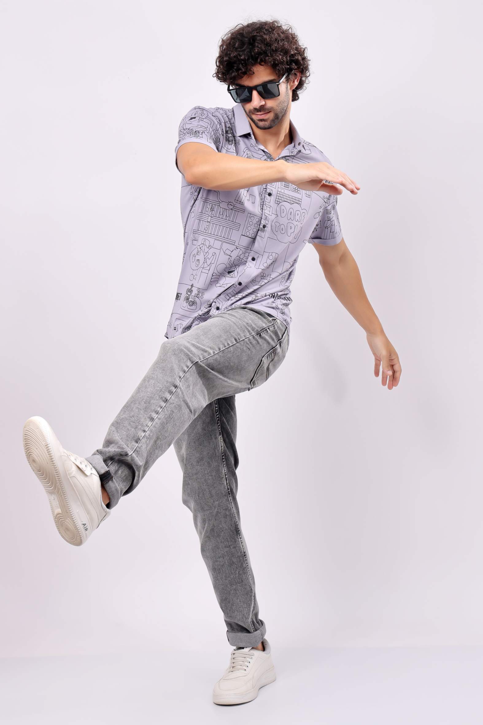 STYLOX OPEN SHIRT | Half Sleeves - Stylox