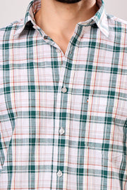 Stylox Men's Casual Full Sleeve Check Shirt