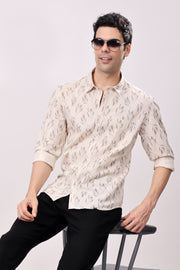 Stylox Mens Full Sleeve Print Shirt